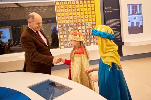 Sternsinger bei Nationalratspräsident Wolfgang Sobotka